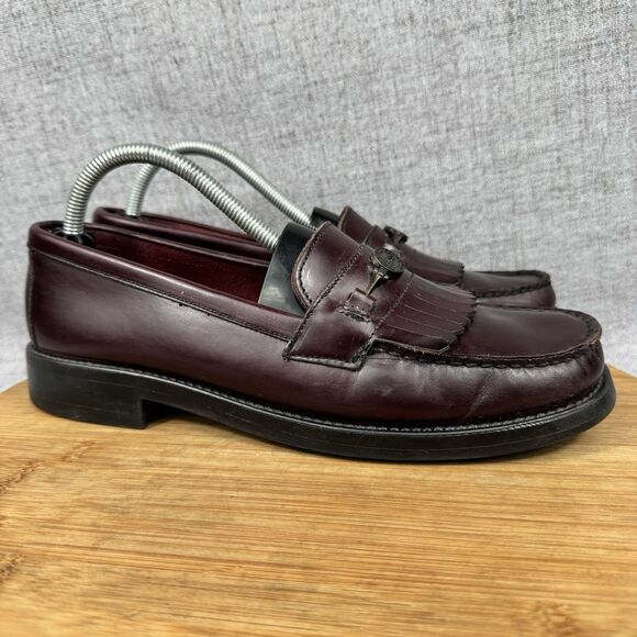 GH Bass & Co Weejuns Loafers Size 10 M Burgundy Dress Shoes main image 6